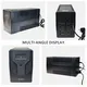 110V~230VAC Offline UPS 1000VA/600W Plastic Shell Uninterruptible Power Supply for Computer Server-1 6