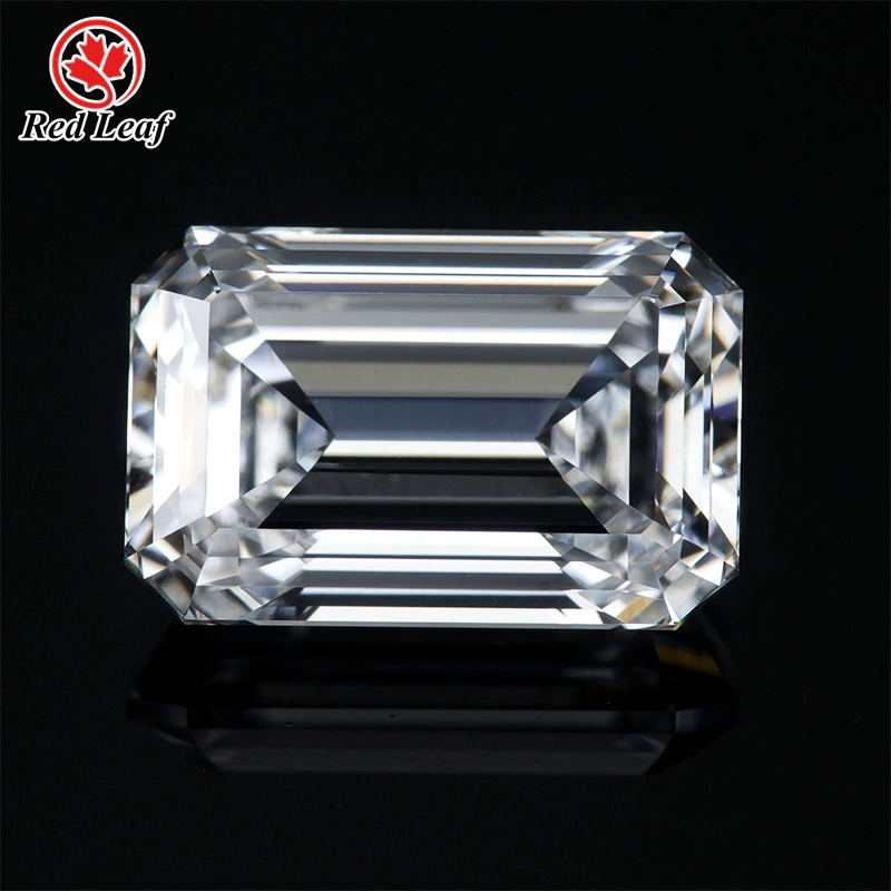 Redleaf IGI GIA Certificate Lab Grown Diamonds Emerald Cut Loose Diamond For Maiking Jewelry 1