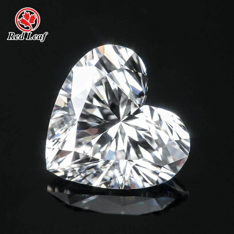 Redleaf Hot Sale Igi -Zertifikat CT 1CT 3CT 5CT Heart Cut Lose Hpht CVD Labor DIAMOND LAB DIAMOND 1