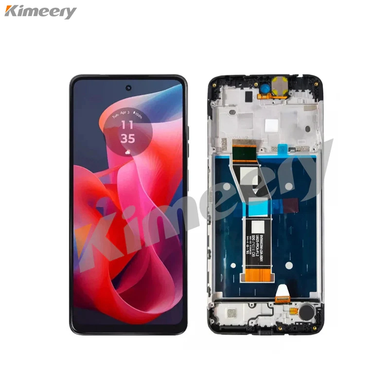 LCD + Touch With Parts Compatible Black For Motorola Moto G24 1