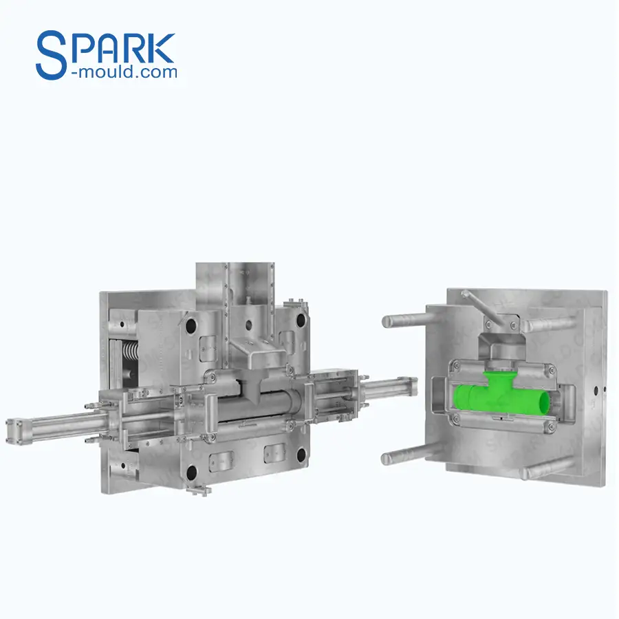 Three Way Joint Injection Mold 1