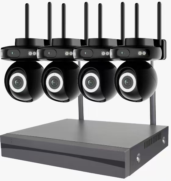 UBOX APP 8mp 4k HD NVR Solar Smart Camera Kits 1