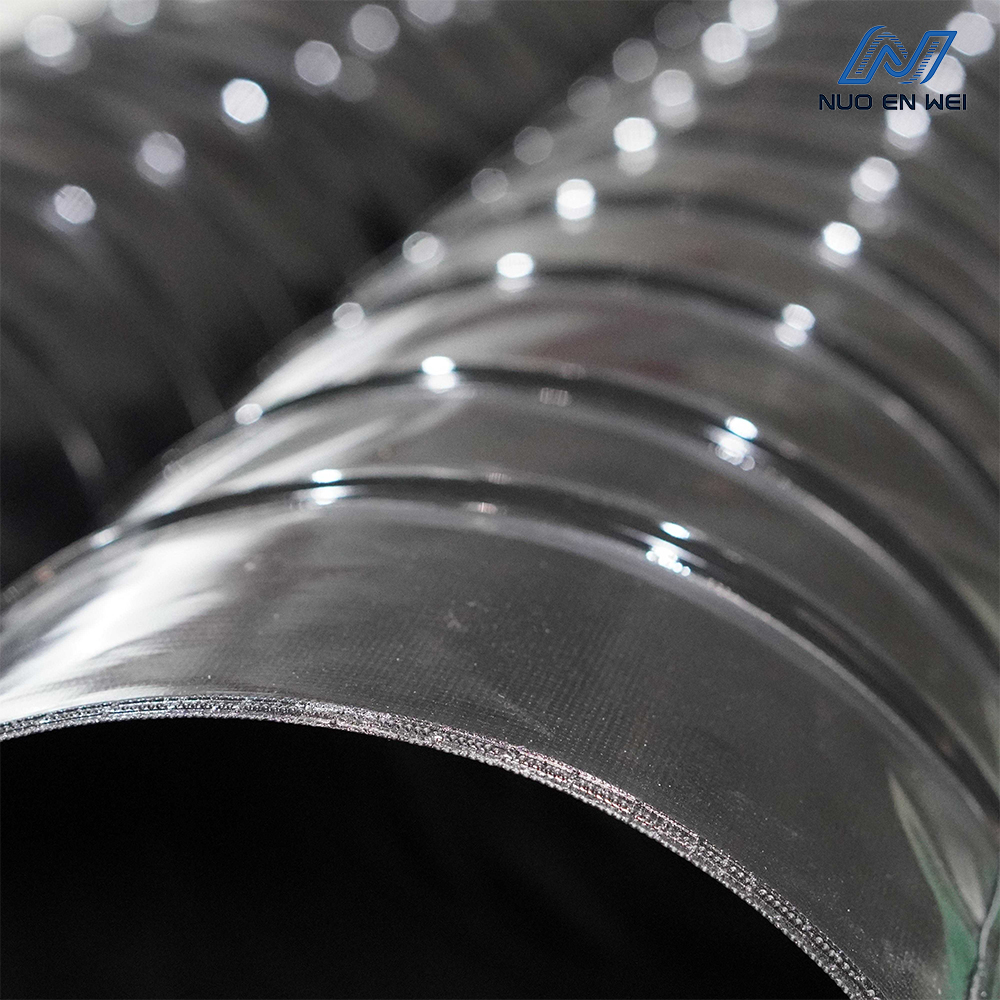 PVC noir conduit flexible | Pipe de ventilation de qualité industrielle | Irginal d'orage & Résistant aux produits chimiques | Nuoenwei 5