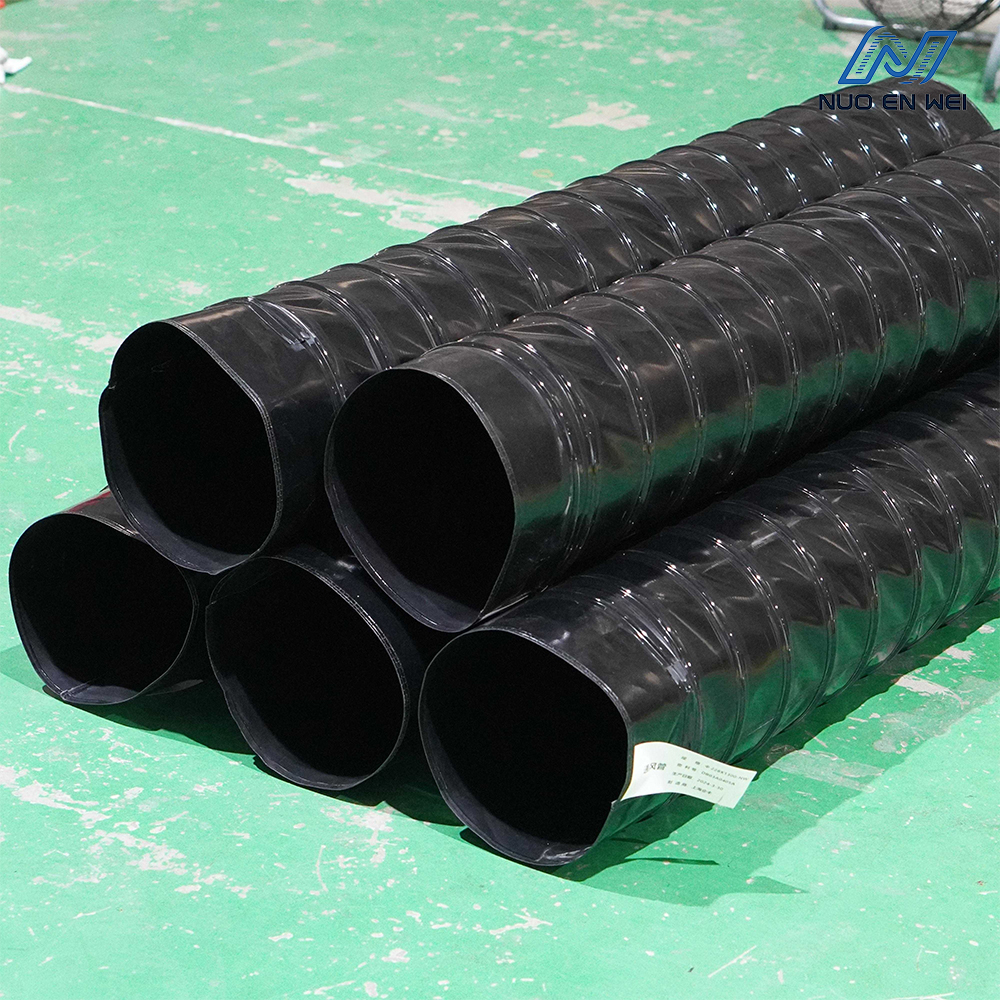 PVC noir conduit flexible | Pipe de ventilation de qualité industrielle | Irginal d'orage & Résistant aux produits chimiques | Nuoenwei 3