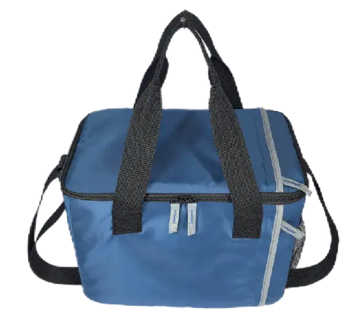 Best Insulated Lunch Bag Blue - - HAPNT 3