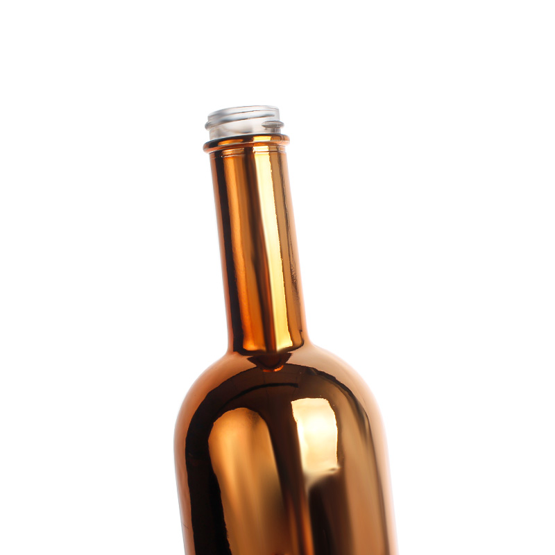 750ml 1L Electroplating Decoration Spirits Glass Bottle 5