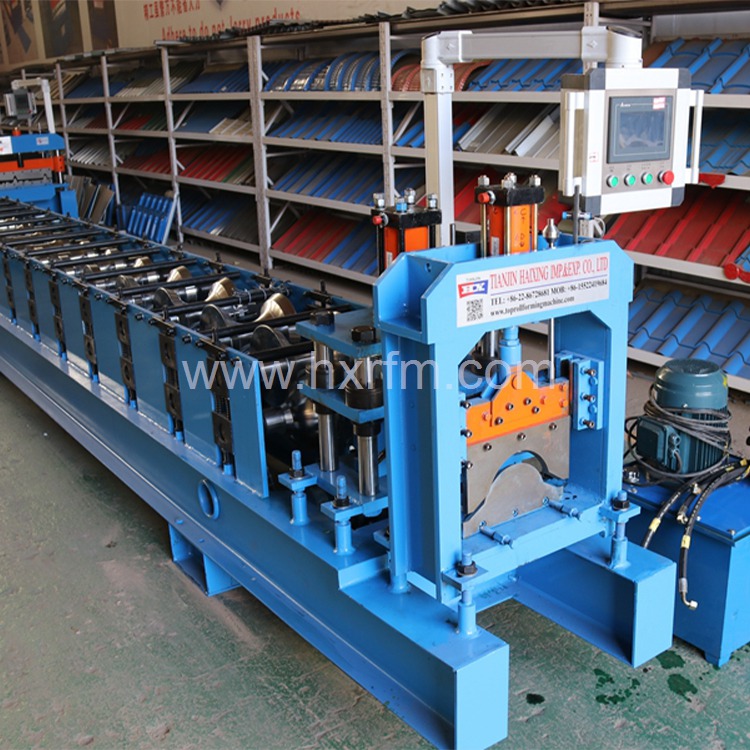 Máquina de fabricação de tampa de cume galvanizada