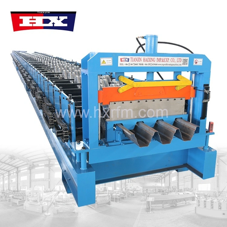 Machine de plancher de pont en métal 1