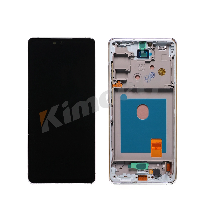 Montagem de tela OLED com peças compatíveis para Samsung Galaxy S20FE 1