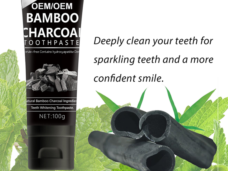 Bamboo Charcoal Sensitive Teeth Whitening Toothpaste 2