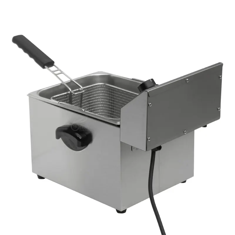 Long Lasting Commercial Table Top Electric Fryer 7