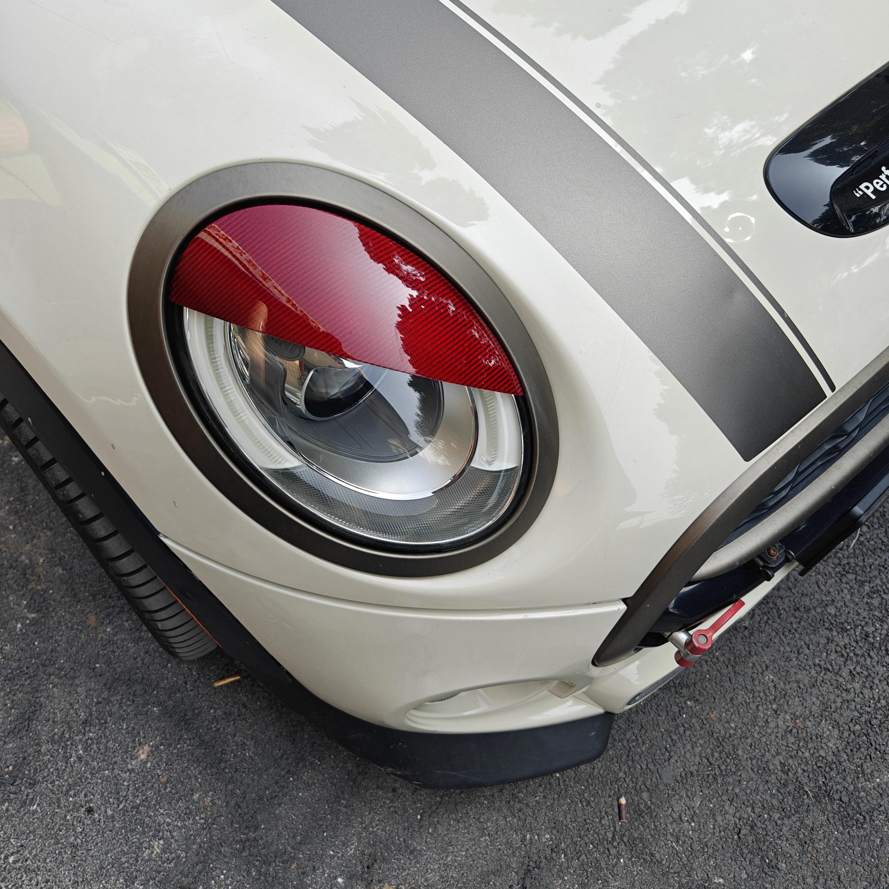Coprire tappi di copertura per palpebre esterni esterni con materiale plastico ABS di alta qualità per Mini Cooper F54 F55 F56 F57 Serie 3 1