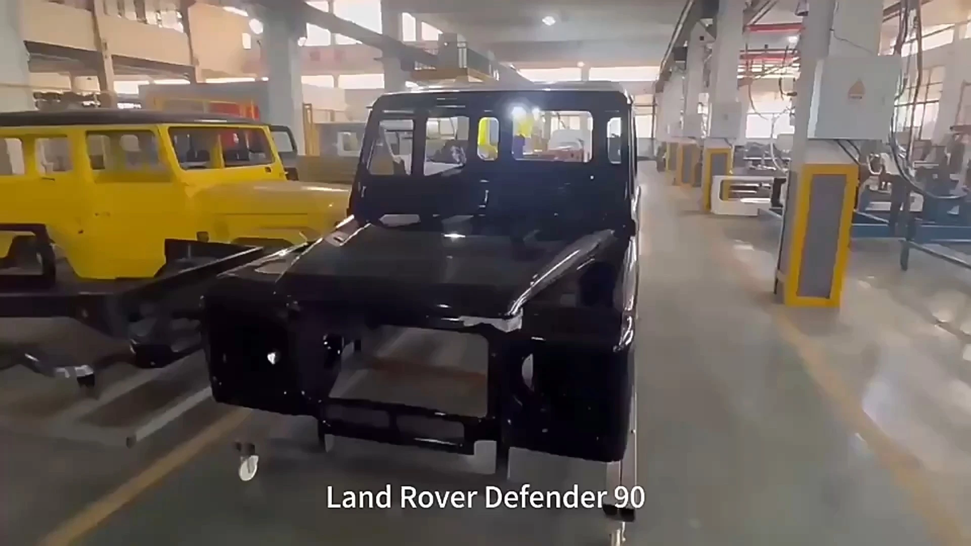 Wholesale Replacement Chassis Full Body Panel Metal Bodykit Land Rover Defender 90 1