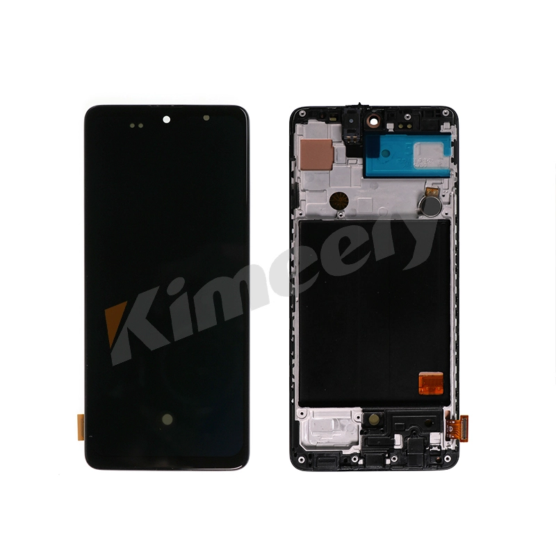 Montagem de tela OLED com peças para Samsung Galaxy A51/A515 Compatível 1