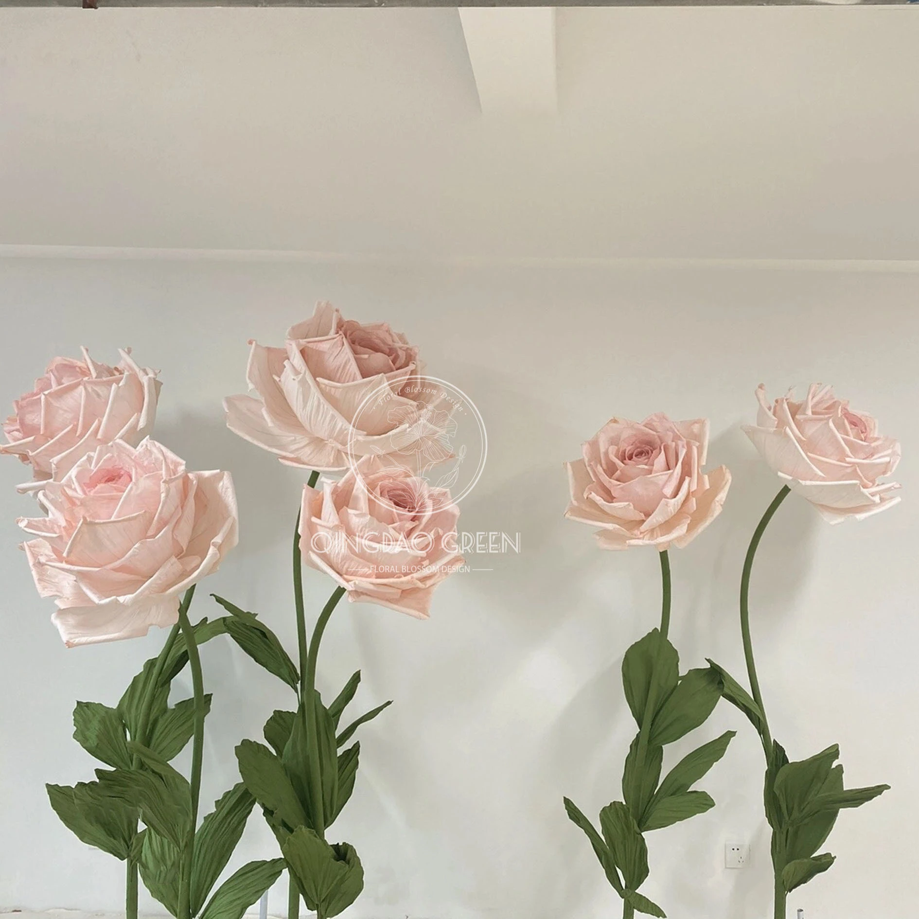 grandes décorations de fleurs