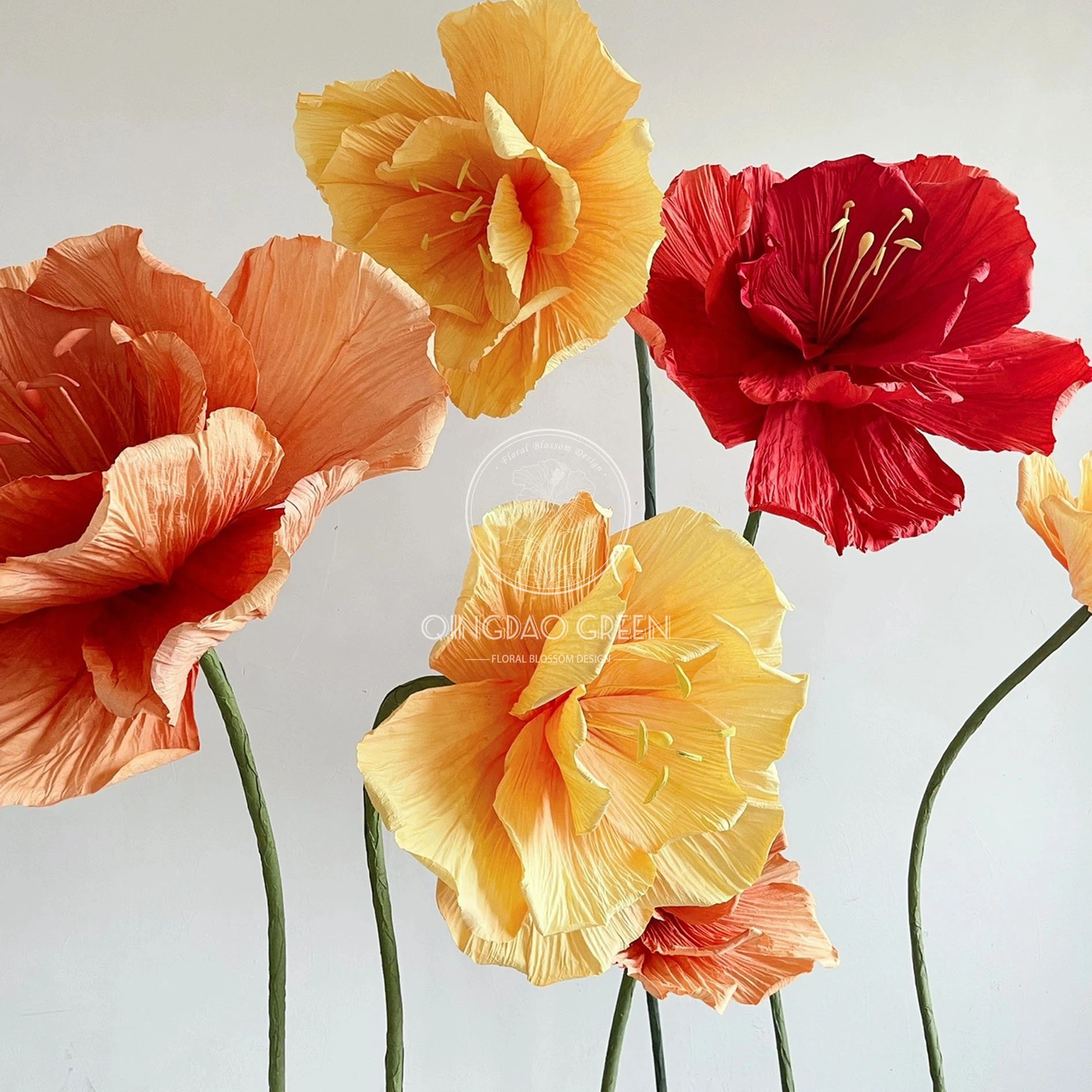 Wholesale Artificial Giant Paper Flower