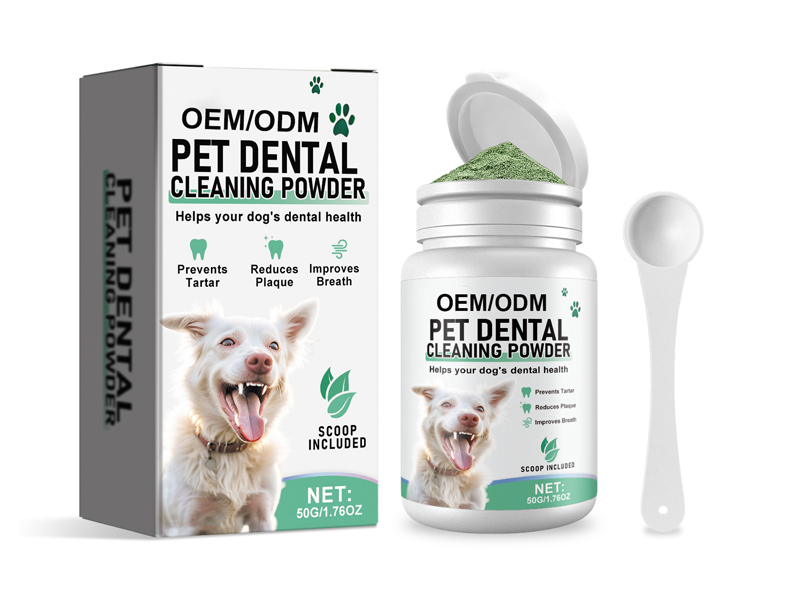 Natural Teeth Stain Remover Cleaning Powder For Dogs 1