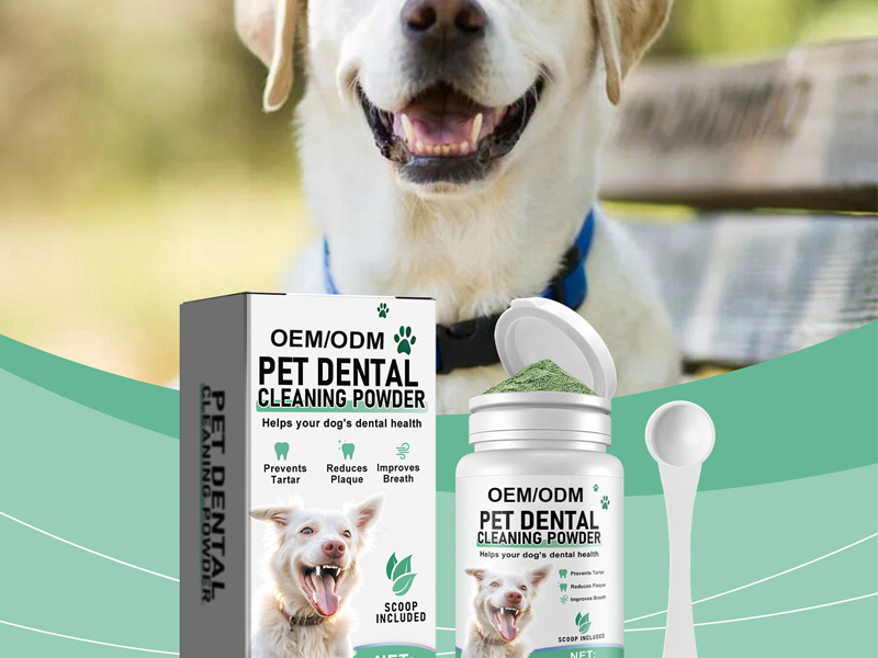 Natural Teeth Stain Remover Cleaning Powder For Dogs 2