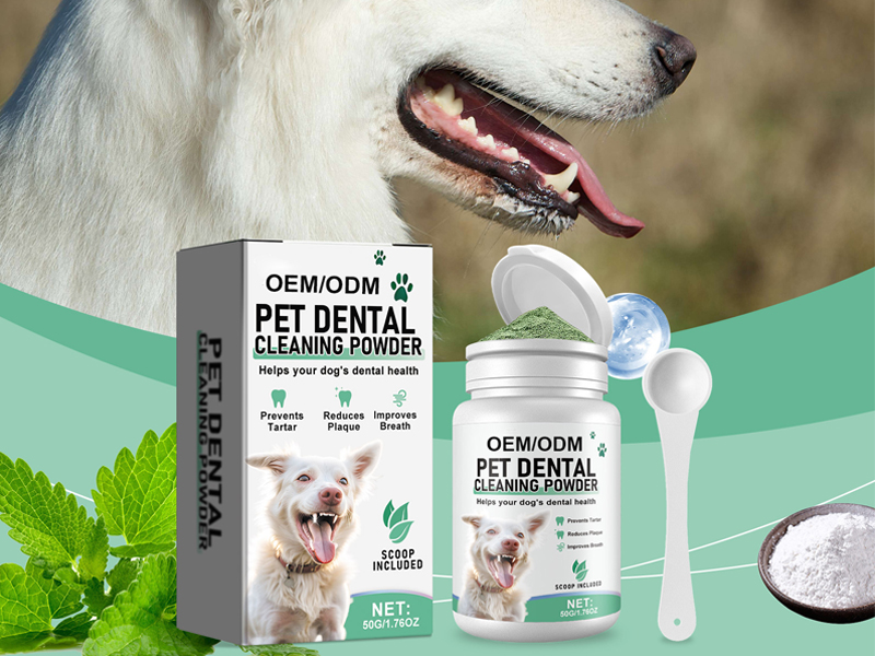 Natural Teeth Stain Remover Cleaning Powder For Dogs 3