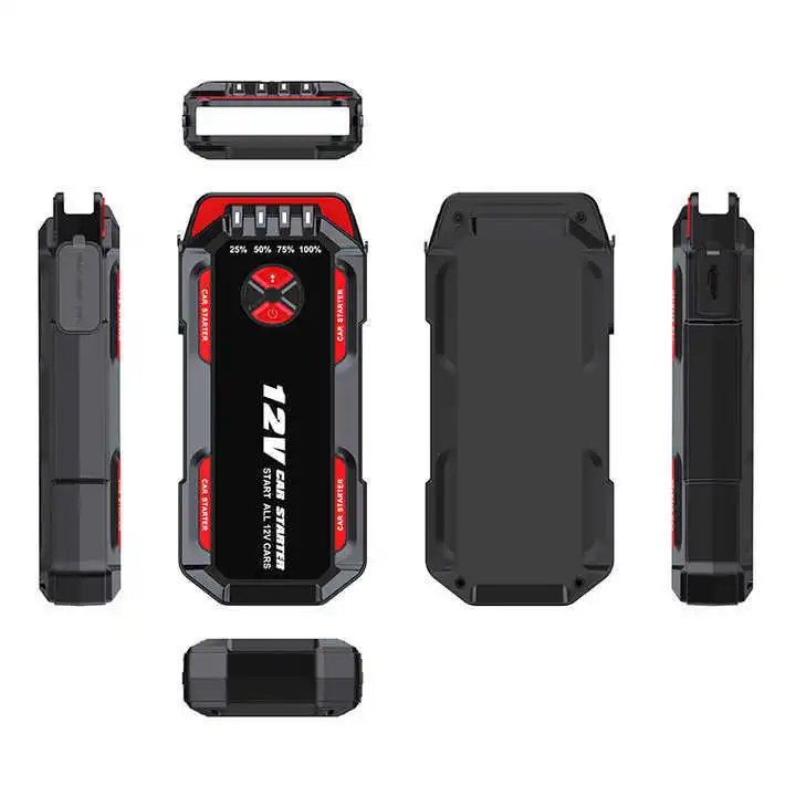 다기능 자동차 점프 스타터 부스터 위트 USB 휴대용 배터리 충전기 1