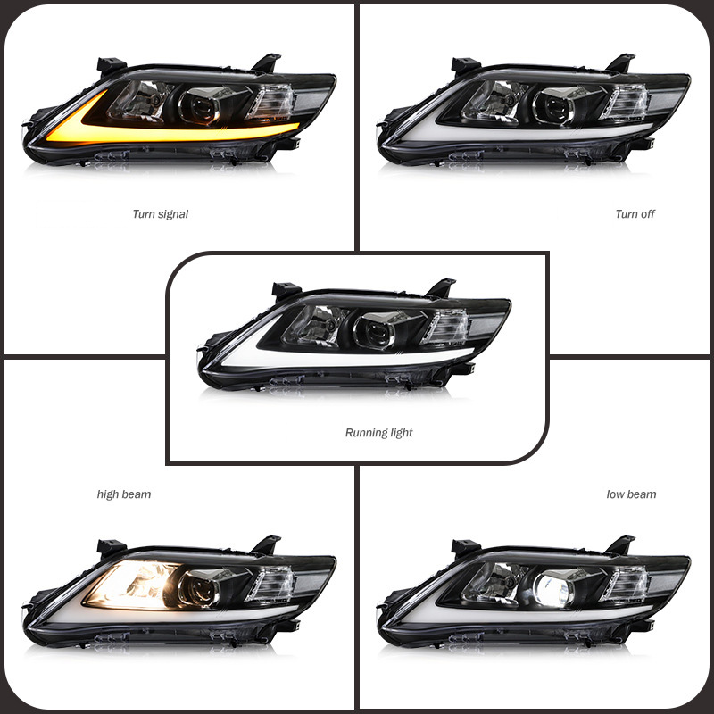 Car LED Headlights Assembly For Toyota Camry 2009-2011 Front Lamp 3