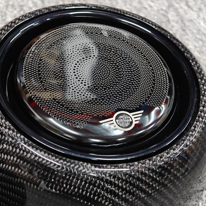 Cover Interior Speaker  With High Quality Carbon Fiber Material For Mini Cooper Pre LCI F55 F56 F57 Series 1