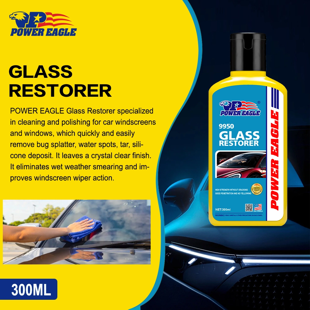 Fast Restore The Mirror And Glass Surface Anti Oil Film glass restorer 1