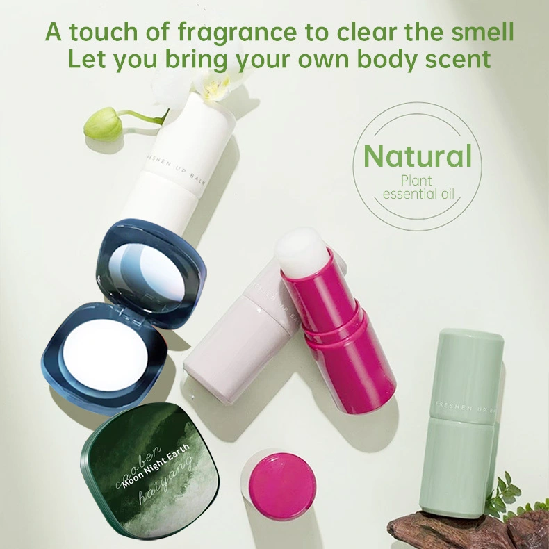 Lasting fragrance solid balm natural scent 1