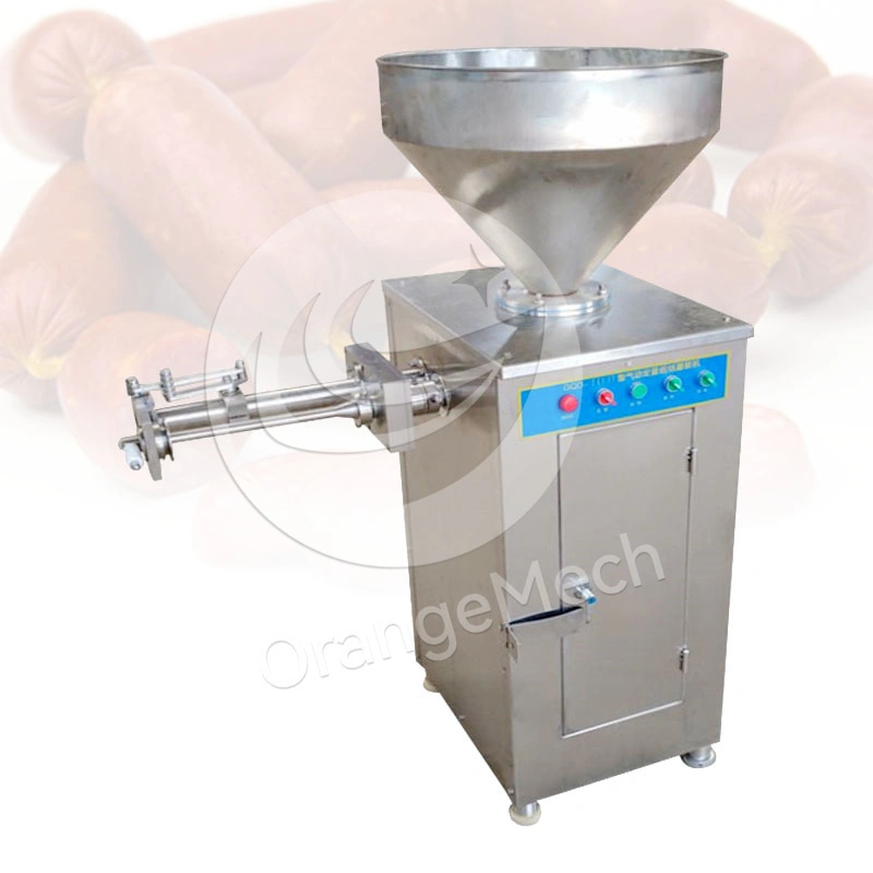 Sealed and waterproof pneumatic sausage stuffer for small batch production 1