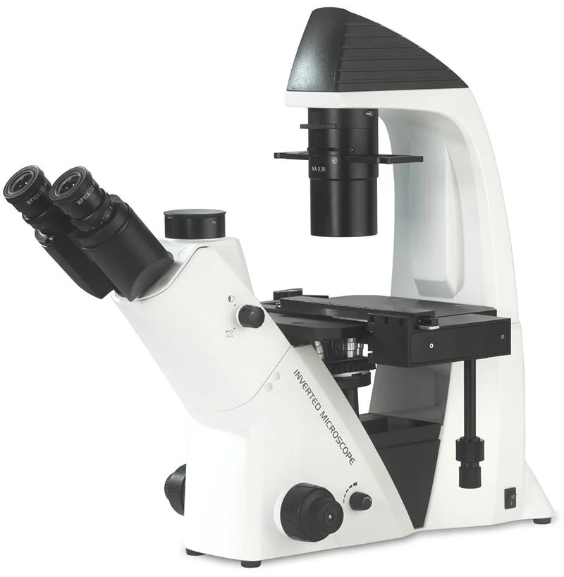 100x-400x Trinocular Biological Inverted Microscope for Culture Dish Observation 1