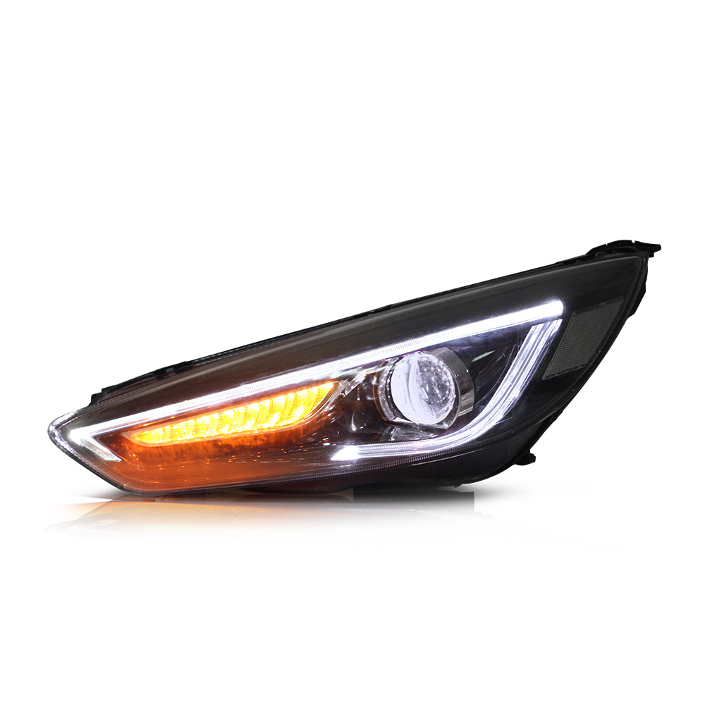 Faros LED para coche, luces de circulación diurna para Ford Focus 15-17 4