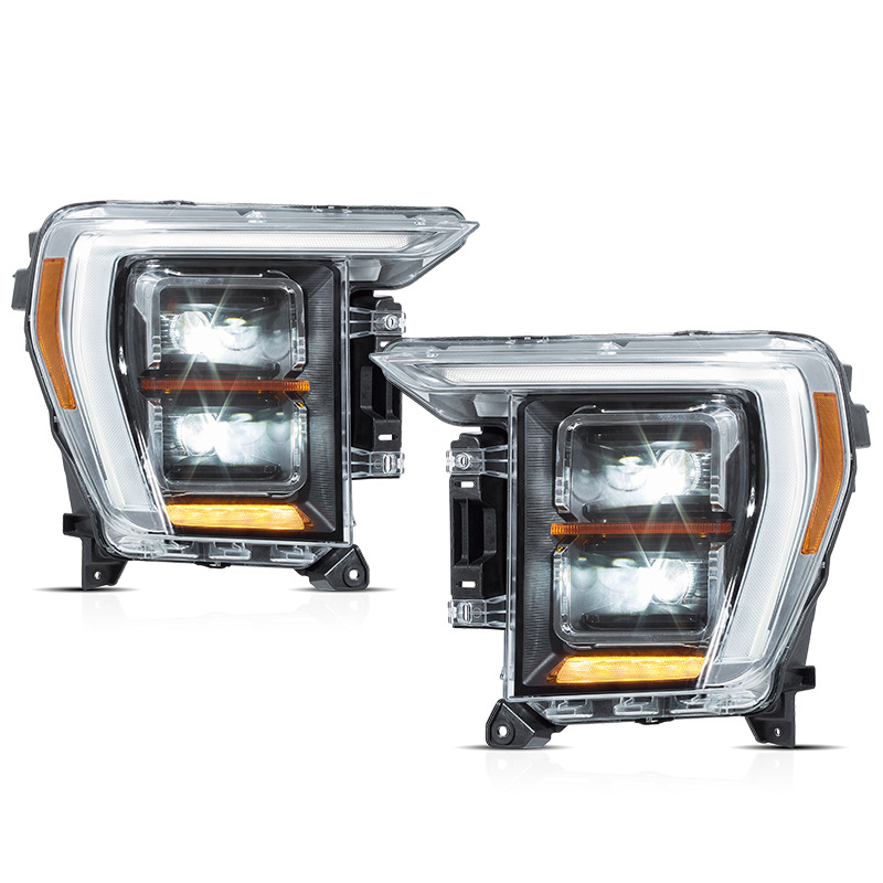 Car Headlights Assembly Daytime Running Light For Ford Raptor F150 1