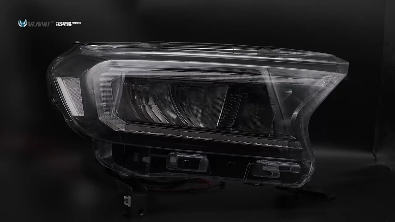 Headlights Assembly For Ford Ranger Daytime Running Lights Head Lamp 1