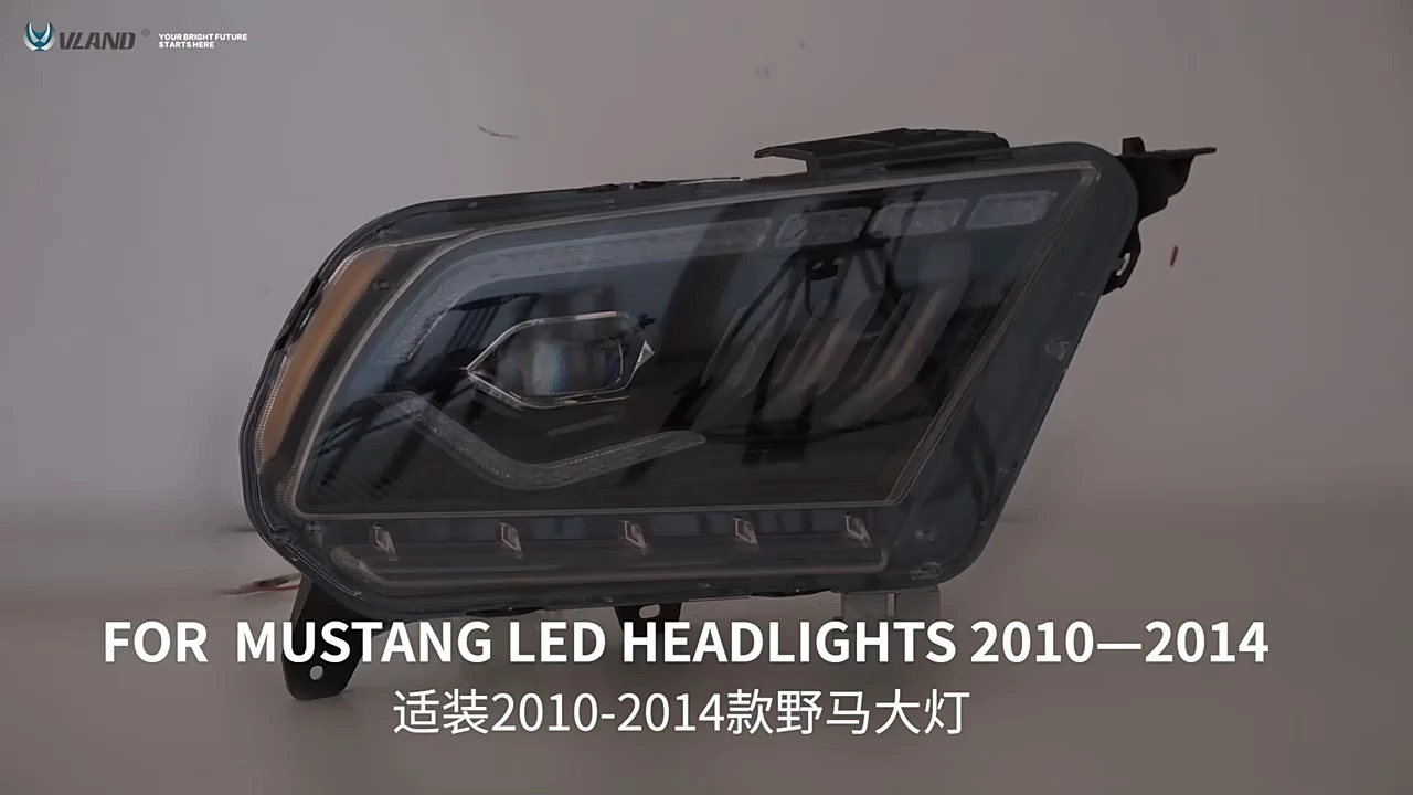 Gruppo fari a LED per auto per luci di marcia diurna Ford Mustang 1