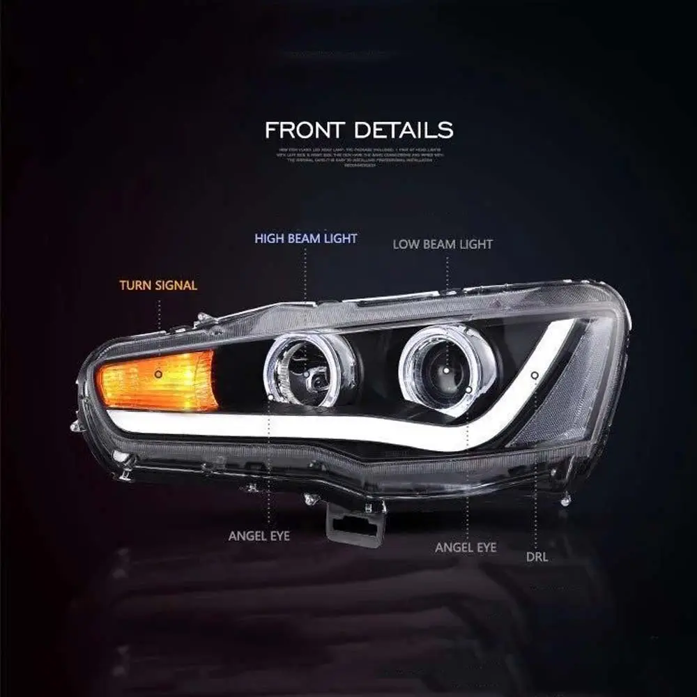 Car Lights Manufacturer Mitsubishi Lancer 2008-2016 Wholesale - Maxdo 6