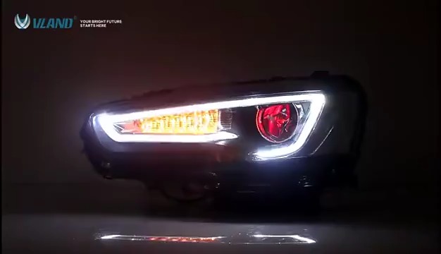 Car LED Headlights Assembly For Mitsubishi Lancer 2008-2016 1