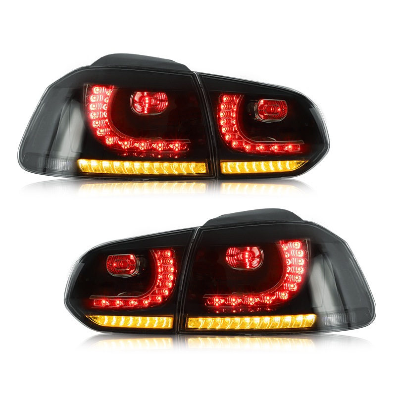 Car LED Tail Lamp Assembly For Volkwagen Golf 6 2008-2013 Taillights 2