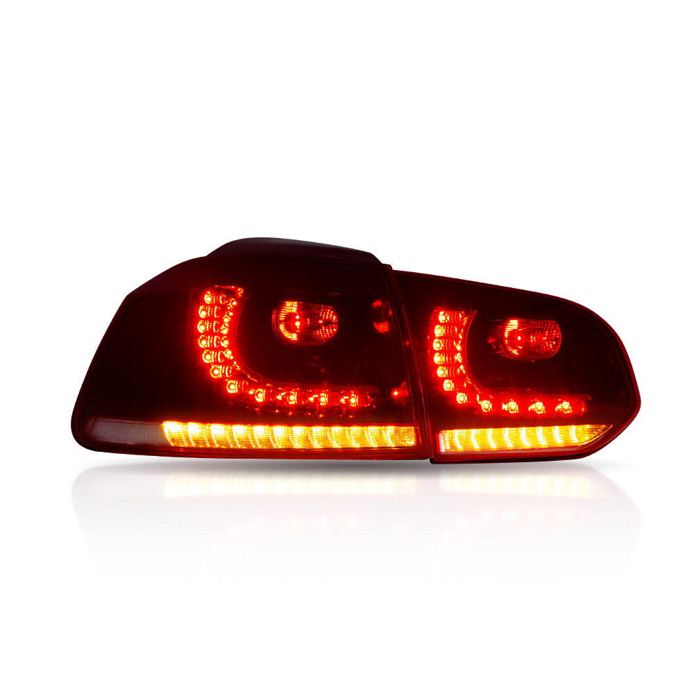 Car LED Tail Lamp Assembly For Volkwagen Golf 6 2008-2013 Taillights 3