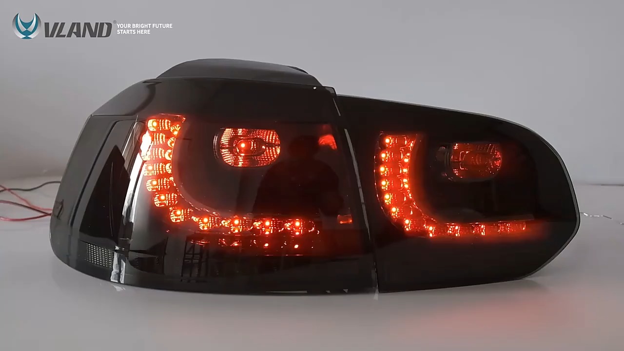 Car LED Tail Lamp Assembly For Volkwagen Golf 6 2008-2013 Taillights 1