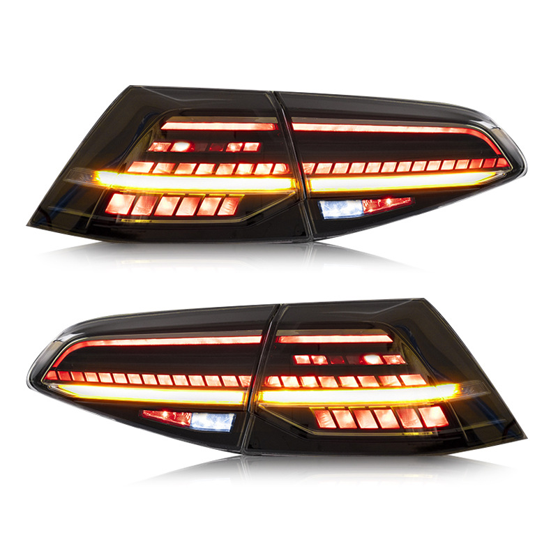 Car LED Taillights Assembly For Volkwagen Golf 7 2014-2020 Tail Lamp 2