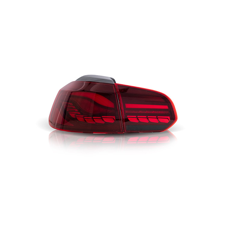 Car LED Taillights Assembly Rear Lamp For Volkswagen Golf 6 3