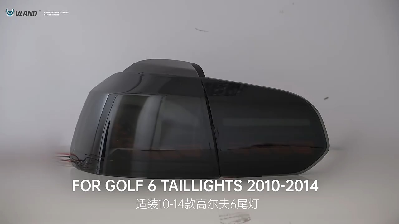 Car LED Taillights Assembly Rear Lamp For Volkswagen Golf 6 1
