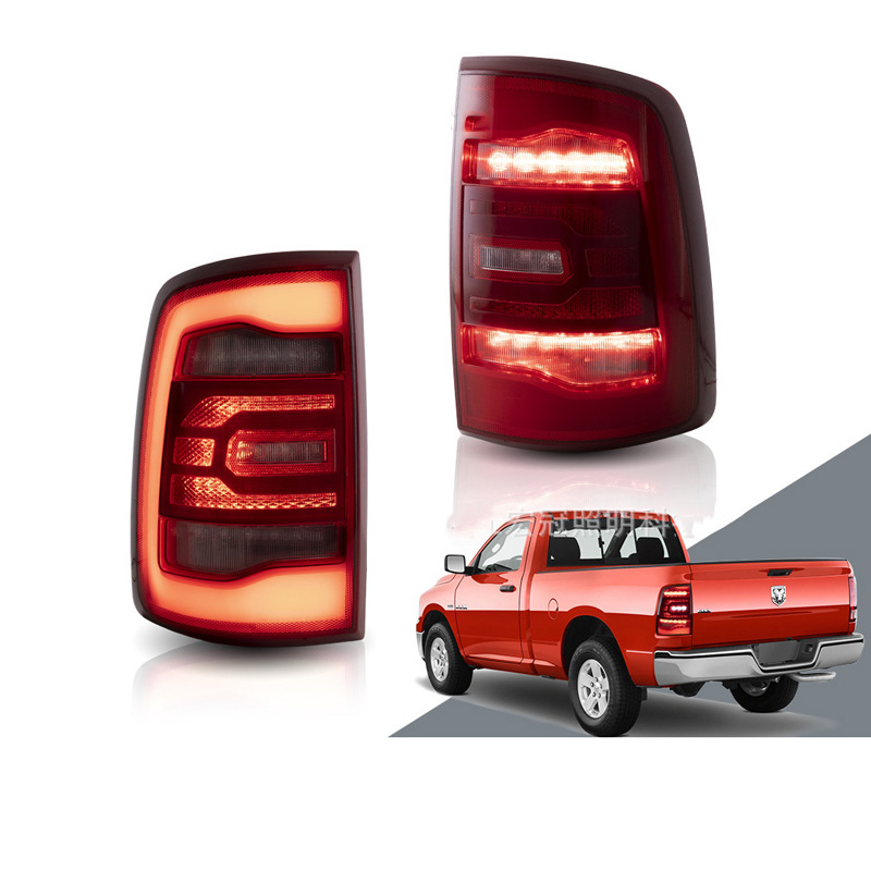 Car LED Taillights Assembly Rear Lamp For Dodge Ram 2009-2018 3