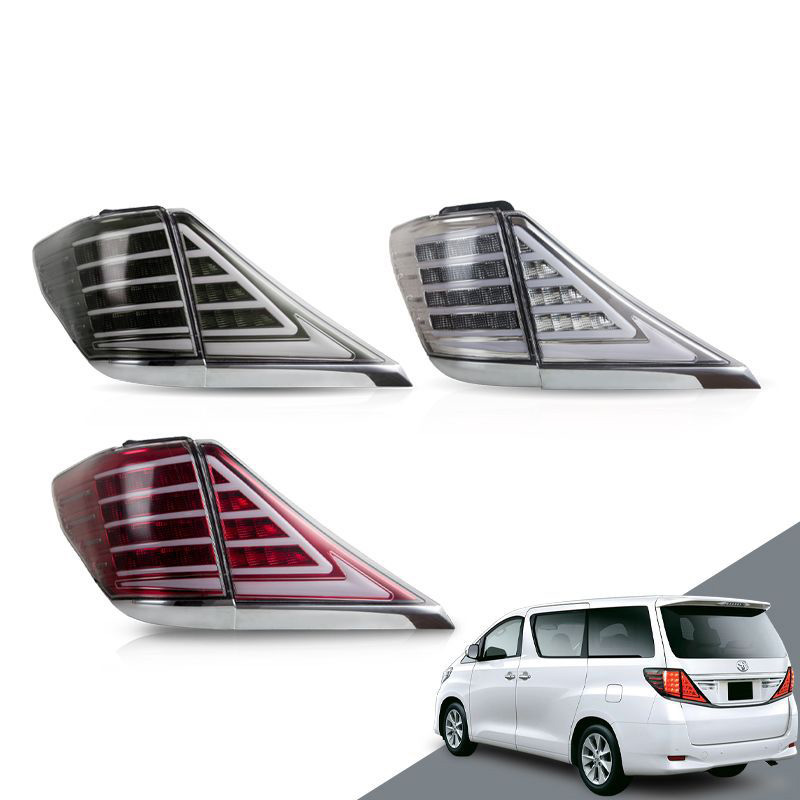 Car LED Taillights Assembly Turn Signal For Toyota ALFA 2007-2013 6