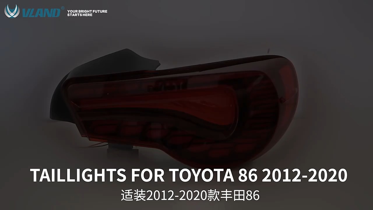 Car LED Taillights Assembly For Toyota 86 12-20/Subaru WPX 13-20 1