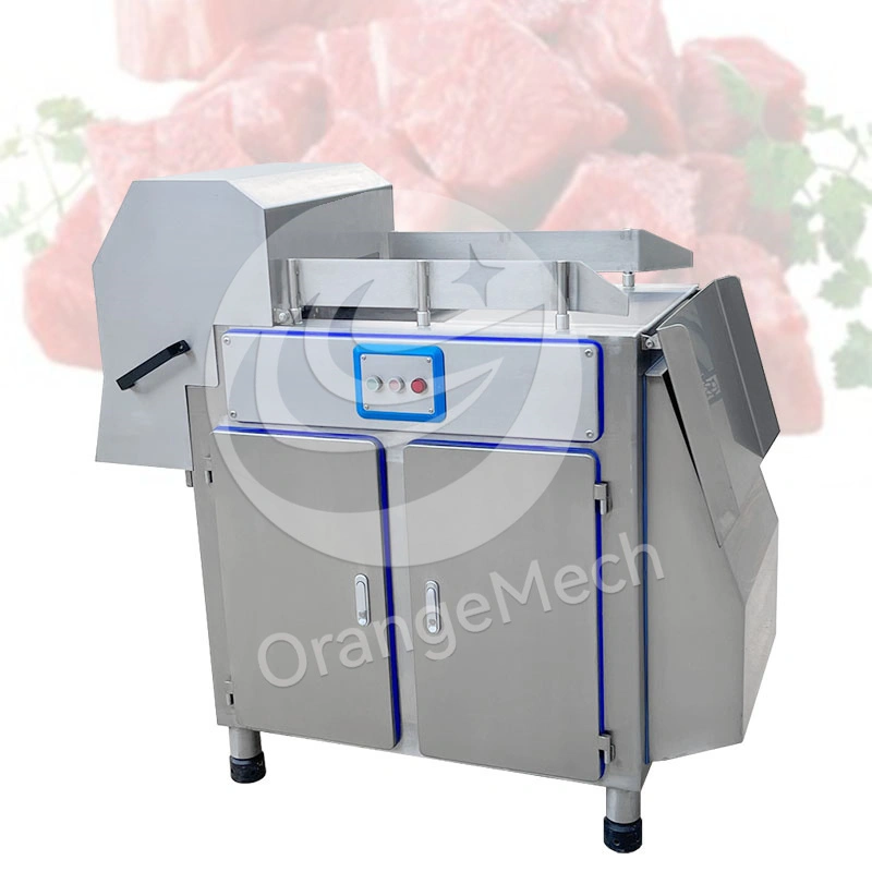 Meat Dicer for evenly cut meat products 1
