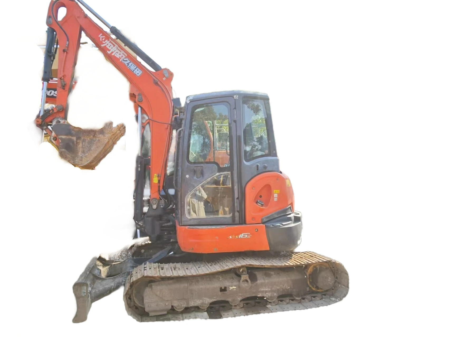 Pelle hydraulique sur chenilles KUBOTA KX163 2020 d&39;occasion en excellent état 1