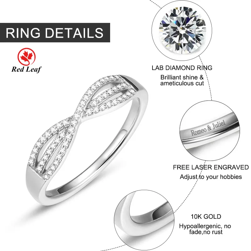 Laboratory Diamond Rings Lab Grown Diamond Jewelry Wholesale - Redleaf 5