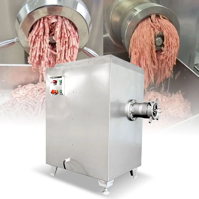 Hachoir à viande Sharp pour la production de masse de viande hachée 1