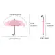 Walking Stick Umbrella Available for Specifications and Quantities by Blueprint Umbrella 4